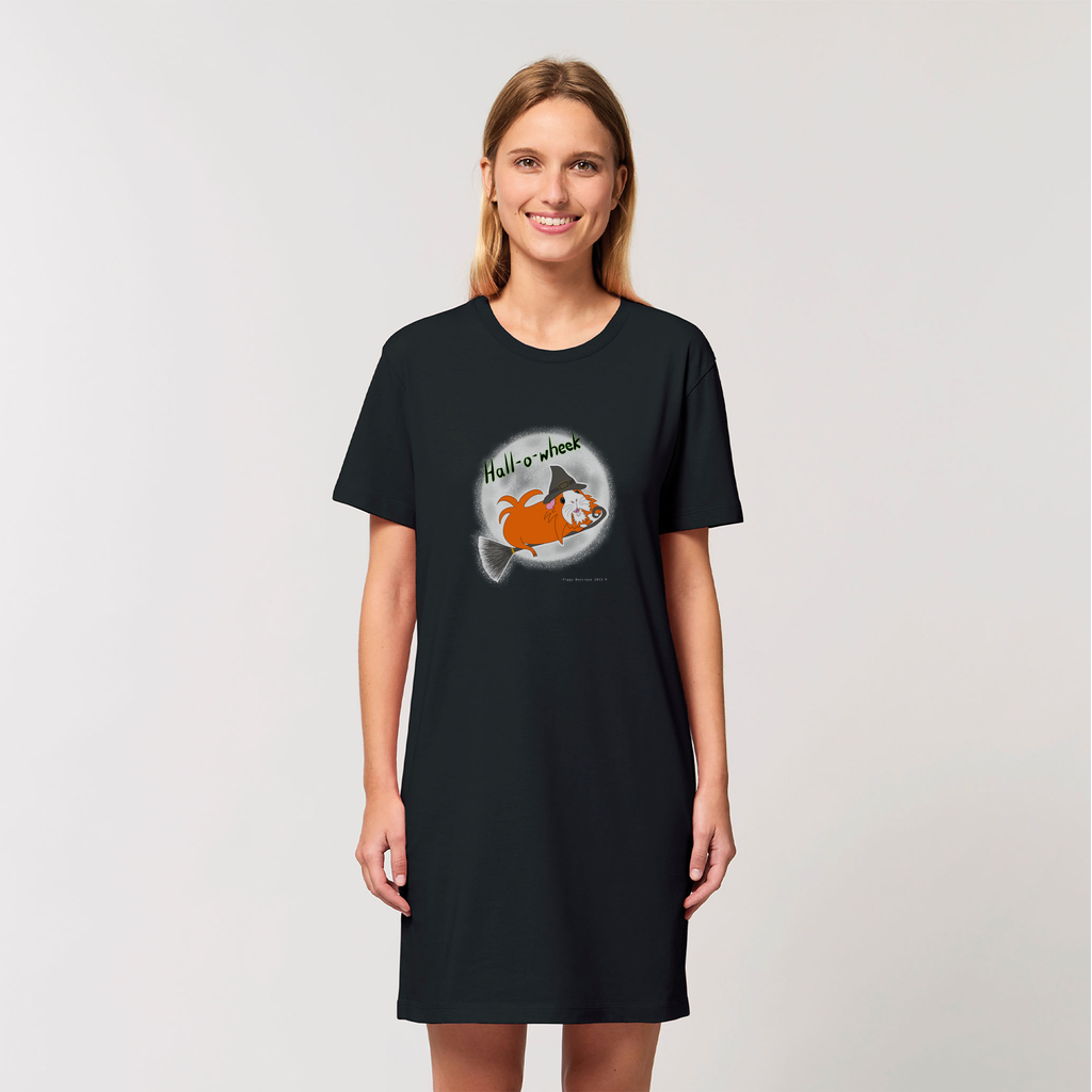 Organic T-Shirt Dress - Halloween - Guinea Pig