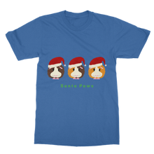 Load image into Gallery viewer, Adult Guinea Pig T-Shirt - Santa Paws
