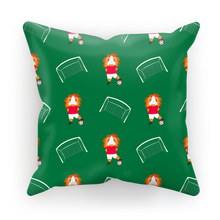 Load image into Gallery viewer, Cushion Cover - Flame the Footballer Guinea Pig
