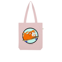 Load image into Gallery viewer, Tote Bag (Organic) - Skater Pig - Guinea Pig
