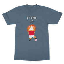 Load image into Gallery viewer, Adult T-Shirt  - Flame the Footballer Guinea Pig
