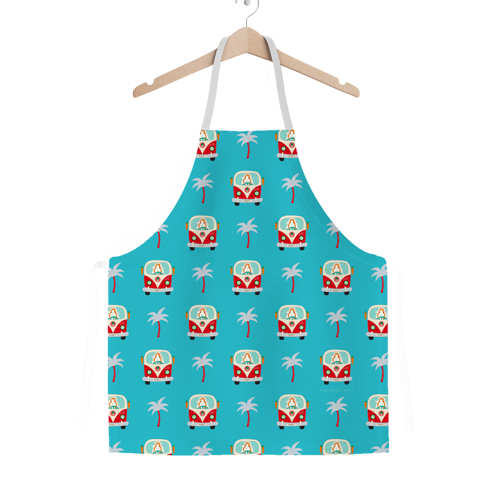 Apron - Pickle Piggy Guinea Pig Campervan