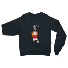 Load image into Gallery viewer, Adult Sweatshirt - Flame the Footballer Guinea Pig
