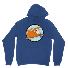 Load image into Gallery viewer, Adult Hoodie - Skater Pig - Guinea Pig
