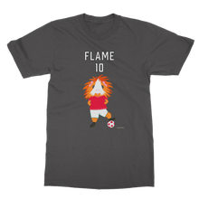 Load image into Gallery viewer, Adult T-Shirt  - Flame the Footballer Guinea Pig
