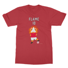 Load image into Gallery viewer, Adult T-Shirt  - Flame the Footballer Guinea Pig
