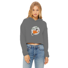 Load image into Gallery viewer, Teen Cropped Hoodie - Halloween - Guinea Pig
