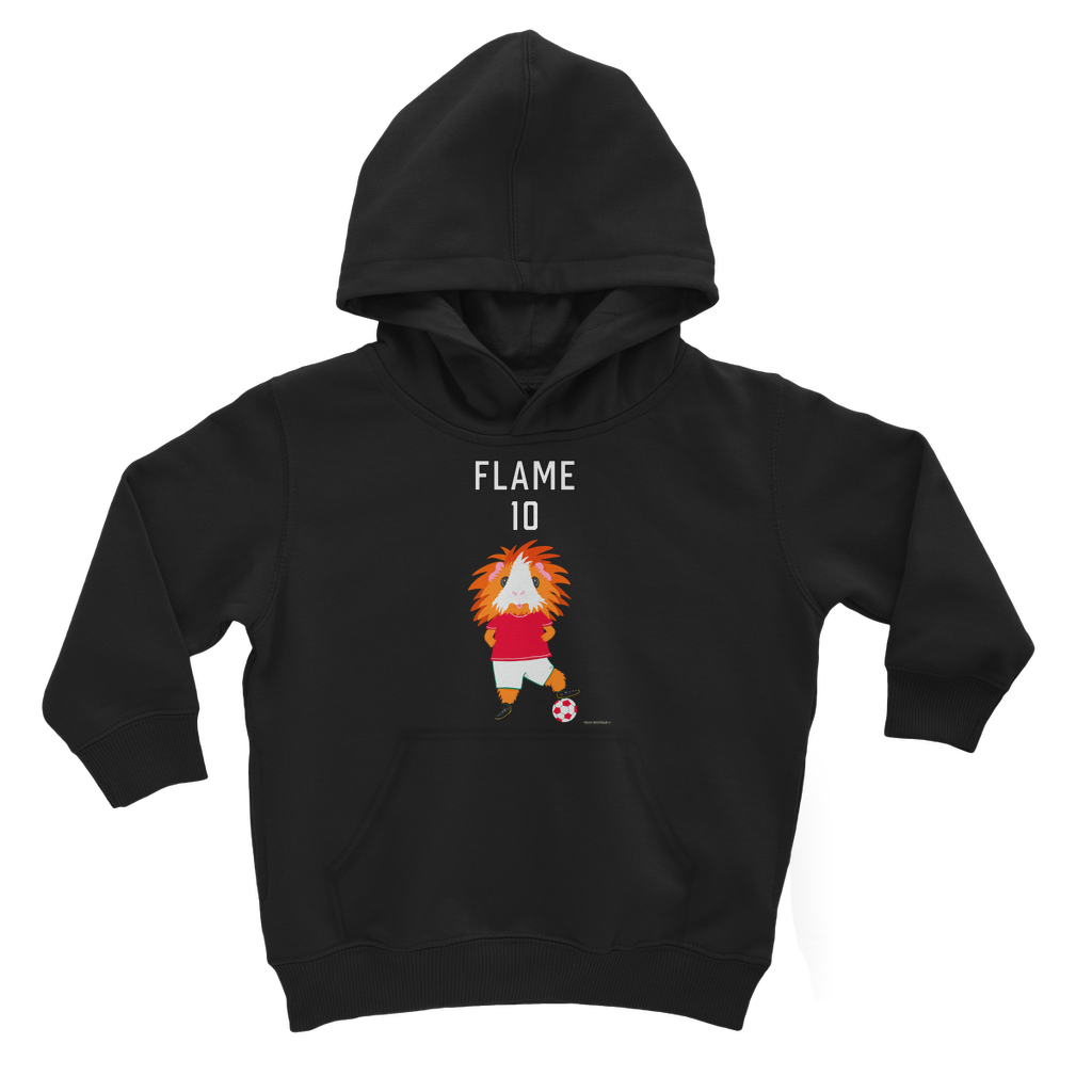 Kids Hoodie - Flame the Football Guinea Pig