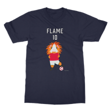 Load image into Gallery viewer, Adult T-Shirt  - Flame the Footballer Guinea Pig
