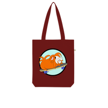 Load image into Gallery viewer, Tote Bag (Organic) - Skater Pig - Guinea Pig
