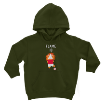 Load image into Gallery viewer, Kids Hoodie - Flame the Football Guinea Pig
