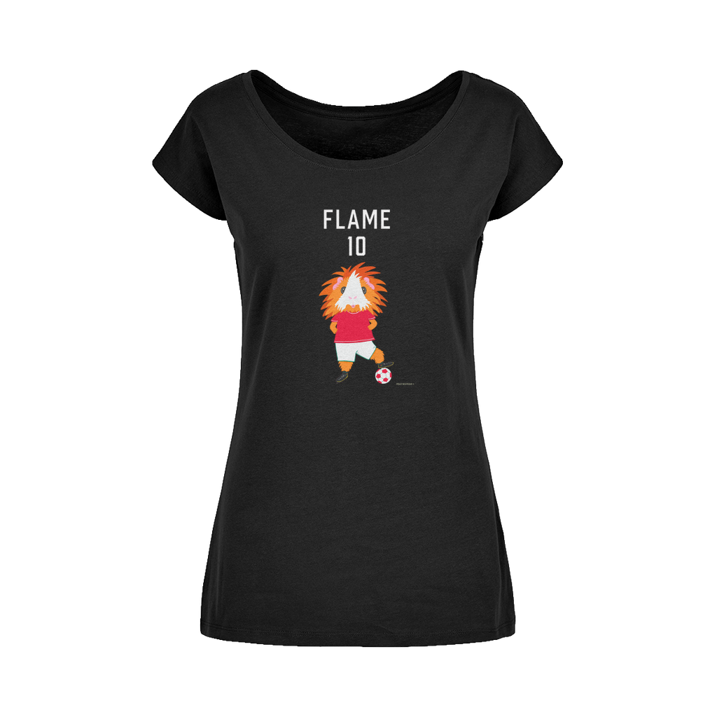 Adult T-Shirt - Flame the Footballer Guinea Pig