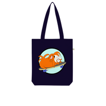 Load image into Gallery viewer, Tote Bag (Organic) - Skater Pig - Guinea Pig
