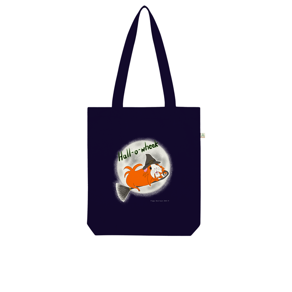 Organic Tote Bag - Halloween - Guinea Pig