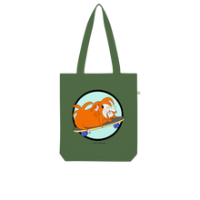 Load image into Gallery viewer, Tote Bag (Organic) - Skater Pig - Guinea Pig
