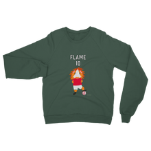 Load image into Gallery viewer, Adult Sweatshirt - Flame the Footballer Guinea Pig
