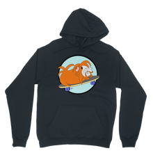 Load image into Gallery viewer, Adult Hoodie - Skater Pig - Guinea Pig
