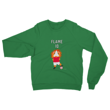 Load image into Gallery viewer, Adult Sweatshirt - Flame the Footballer Guinea Pig
