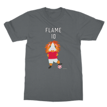 Load image into Gallery viewer, Adult T-Shirt  - Flame the Footballer Guinea Pig
