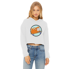 Load image into Gallery viewer, Teen Cropped Hoodie  - Skater Pig - Guinea Pig
