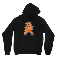 Load image into Gallery viewer, Warrior Piggy Adult Hoodie
