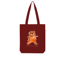 Load image into Gallery viewer, Warrior Piggy Organic Tote Bag
