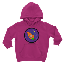 Load image into Gallery viewer, Guinea Pig Hoodie - Kids - Space Rocket Pickle Piggy
