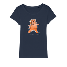 Load image into Gallery viewer, Warrior Piggy Organic T-Shirt
