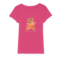 Load image into Gallery viewer, Warrior Piggy Organic T-Shirt
