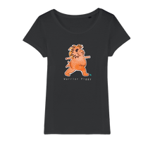 Load image into Gallery viewer, Warrior Piggy Organic T-Shirt
