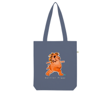 Load image into Gallery viewer, Warrior Piggy Organic Tote Bag
