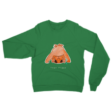 Load image into Gallery viewer, Yoga Piggy Adult Sweatshirt
