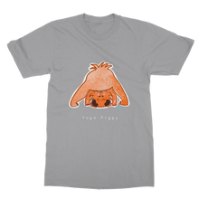 Load image into Gallery viewer, Yoga Piggy Adult T-Shirt
