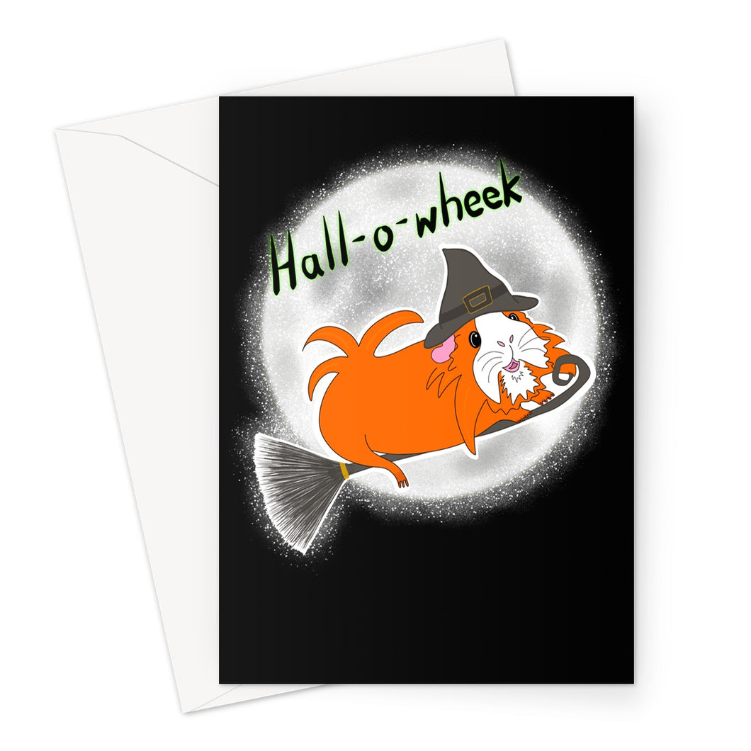 Greeting Card - Halloween - Guinea Pig