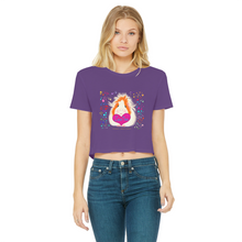 Load image into Gallery viewer, Guinea Pig T-Shirt - Adult Cropped - Love you Pickle Piggy
