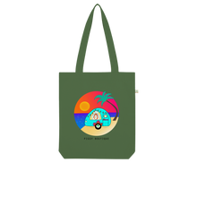 Load image into Gallery viewer, Guinea Pig - Tote Bag Organic - Pickle Piggy Sunset Caravan
