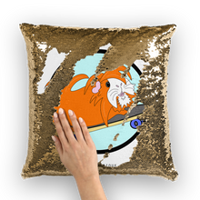 Load image into Gallery viewer, Cushion Cover - Skater Pig - Guinea Pig
