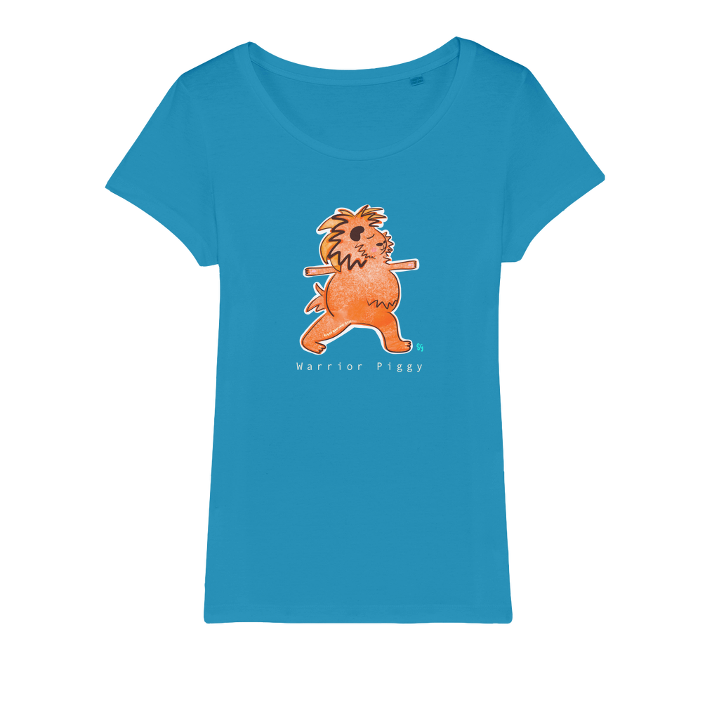 Warrior Piggy Organic T-Shirt