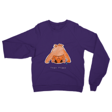 Load image into Gallery viewer, Yoga Piggy Adult Sweatshirt
