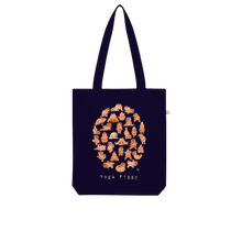 Load image into Gallery viewer, 31 Yoga Piggies - Guinea Pig Organic Tote Bag
