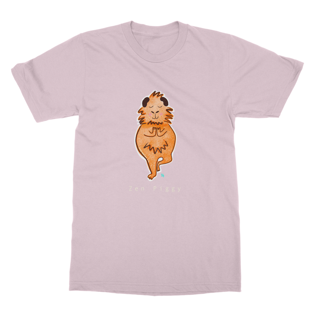 Zen Piggy - Guinea Pig Adult T-Shirt