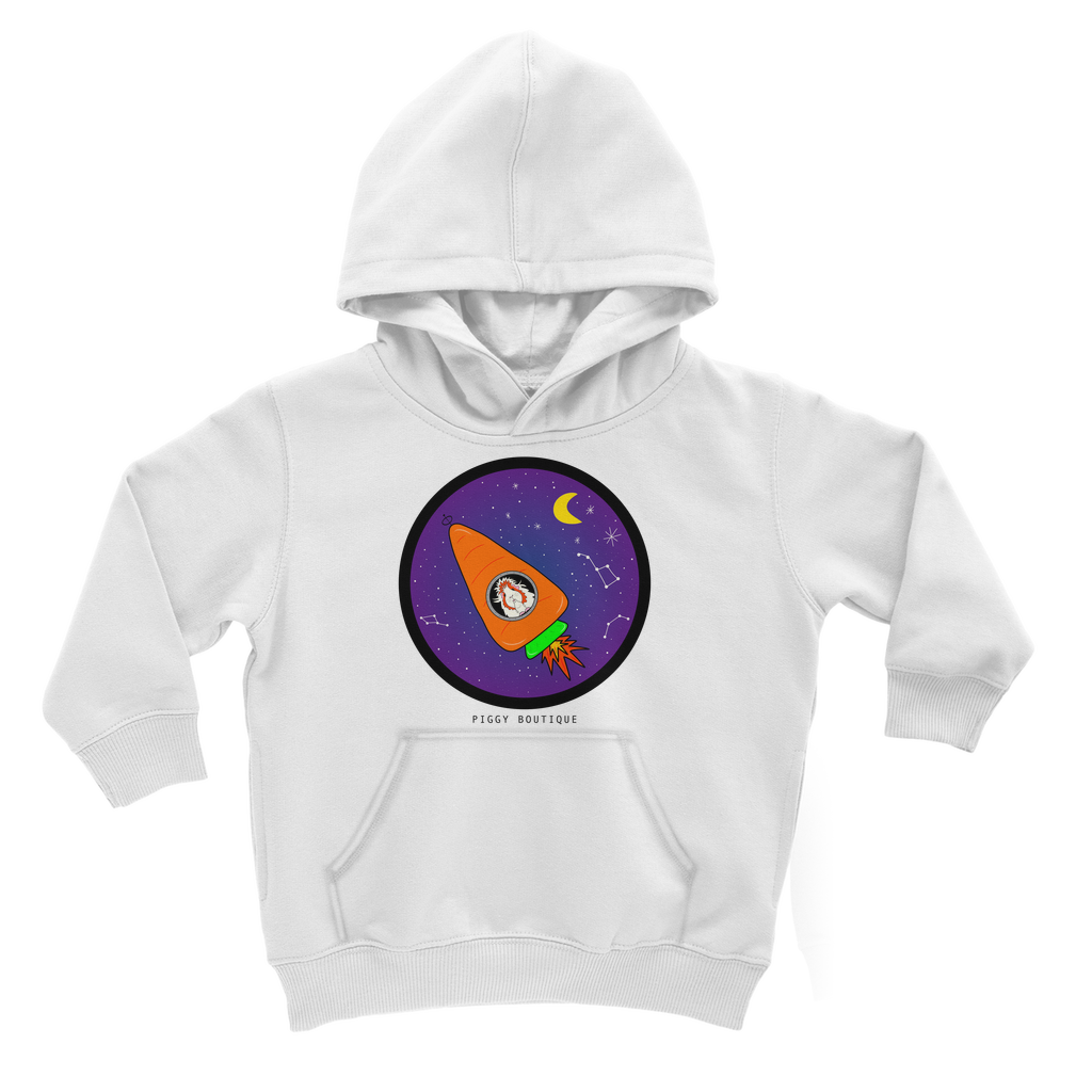 Guinea Pig Hoodie - Kids - Space Rocket Pickle Piggy