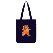 Load image into Gallery viewer, Warrior Piggy Organic Tote Bag
