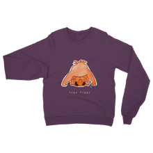 Load image into Gallery viewer, Yoga Piggy Adult Sweatshirt
