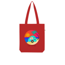 Load image into Gallery viewer, Guinea Pig - Tote Bag Organic - Pickle Piggy Sunset Caravan
