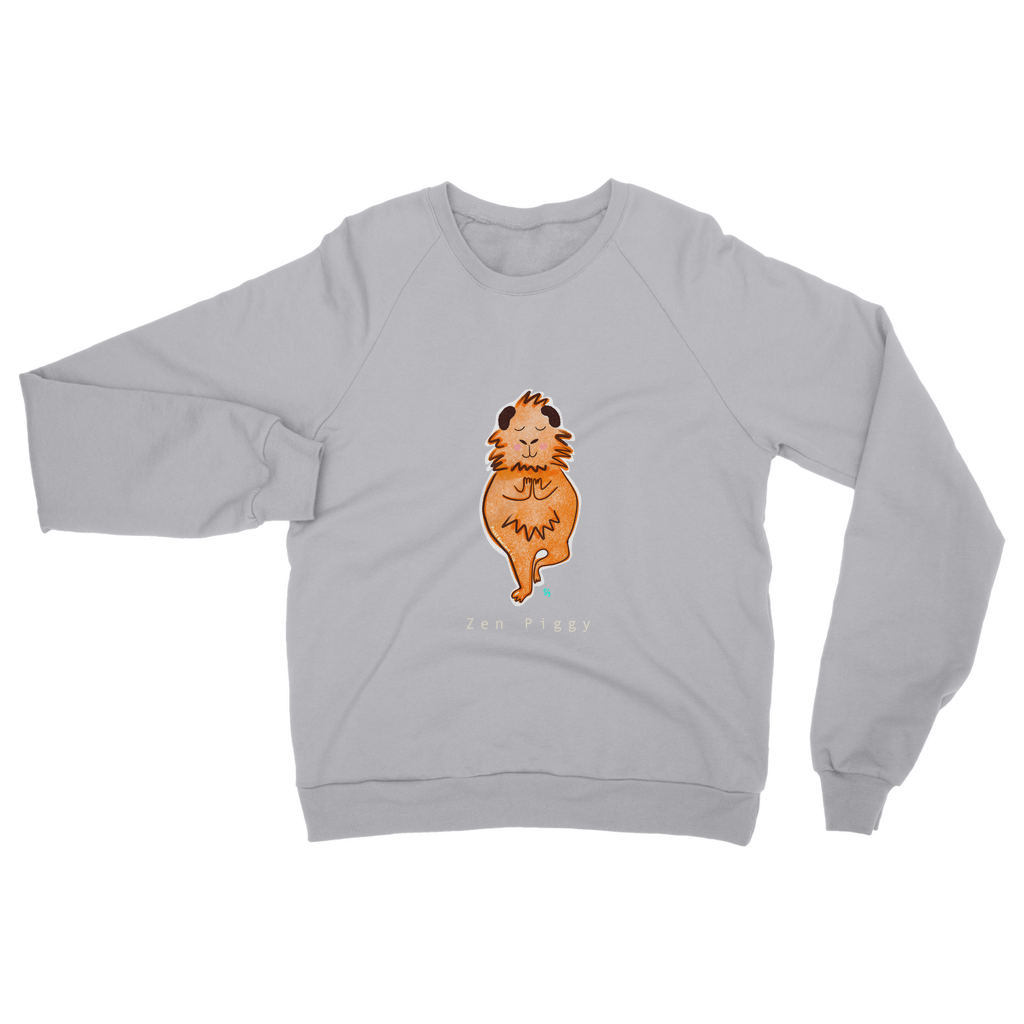 Zen Piggy - Guinea Pig Adult Sweatshirt