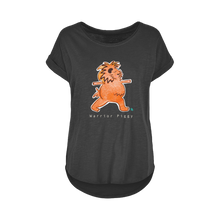 Load image into Gallery viewer, Warrior Piggy Slub T-Shirt
