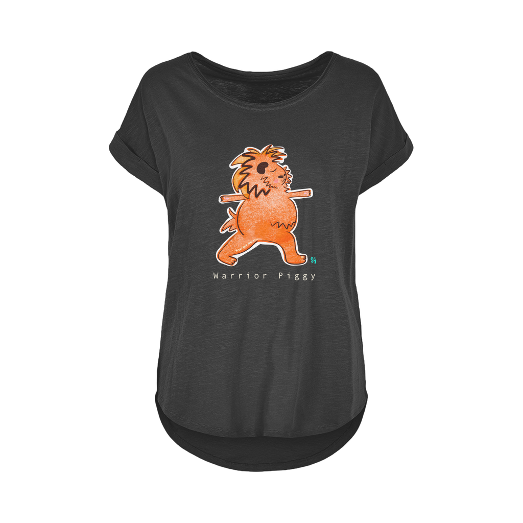 Warrior Piggy Slub T-Shirt