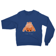 Load image into Gallery viewer, Yoga Piggy Adult Sweatshirt
