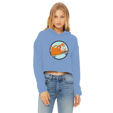 Load image into Gallery viewer, Teen Cropped Hoodie  - Skater Pig - Guinea Pig
